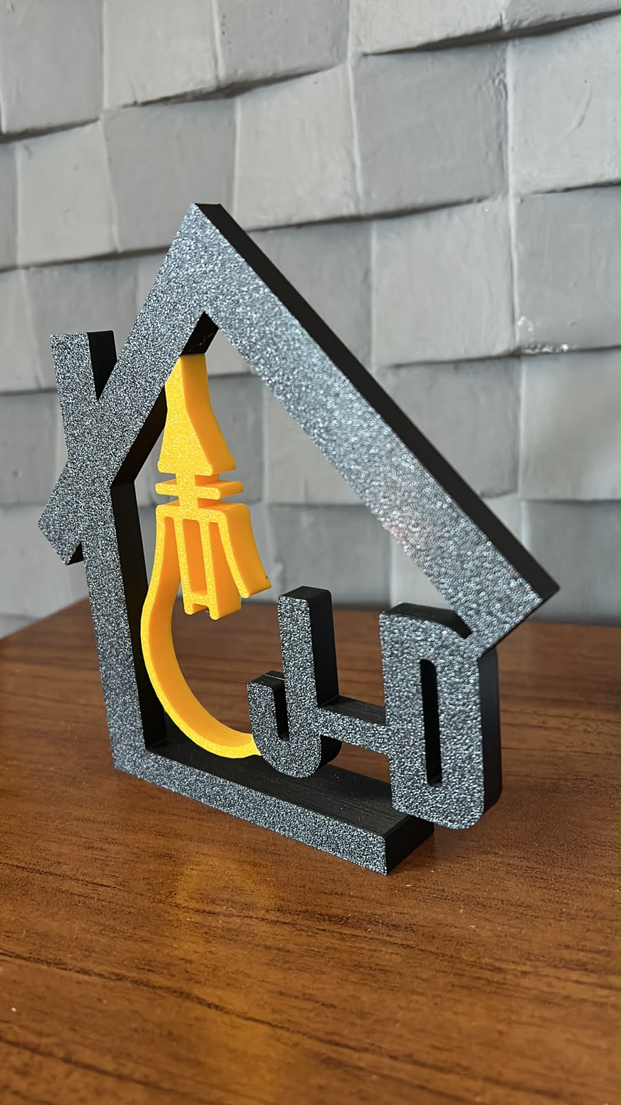Criação & Prototipagem - Logo decorativa para mesa