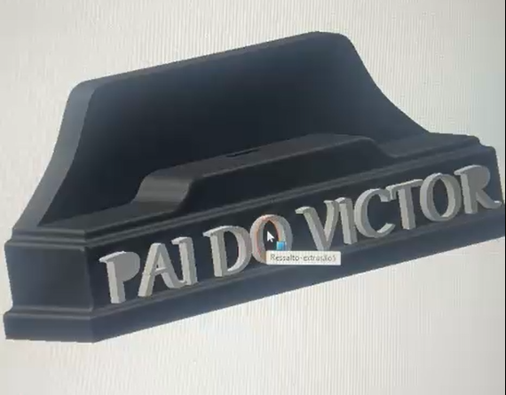 Criação & Prototipagem - Placa de exposição para PAI